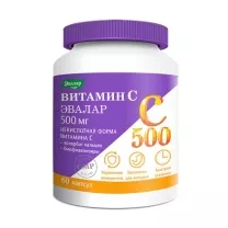 Эвалар Витамин С 500 супер комплекс капсулы, №60