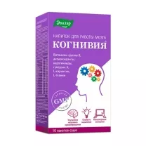Эвалар Когнивия напиток д/работы мозга  саше-пакет, №10