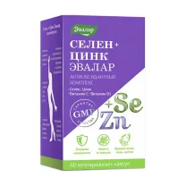 Эвалар Селен+Цинк капсулы, №60