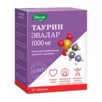 Эвалар Таурин таблетки 1000мг, №60