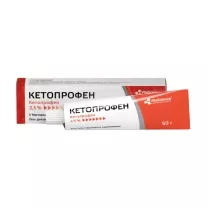 Vitascience Кетопрофен гель д/наружн. прим. 2,5%, 50г