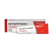 Vitascience Кетопрофен гель д/наружн. прим. 5%, 30г