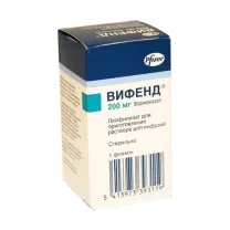 Вифенд лиофилизат д/пригот. р-ра д/инфузий 200мг, №1