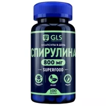 GLS Спирулина капсулы, №100
