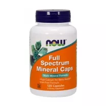 NOW Полный спектр минералов капсулы, №120