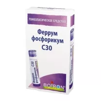 Феррум фосфорикум С30 гранулы д/рассас. гомеопатические, 4г