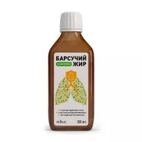 Барсучий жир с маслом кедрового ореха, зародышей пшеницы +вит Е, 200мл