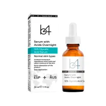 b4 Monoserums Моносыворотка ночная с гликолевой кислотой 10%, 30мл
