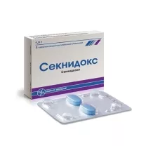 Секнидокс таблетки покрыт. п/о  1г, №2