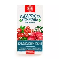 Щедрость природы фиточай кардиологический, 2г №20