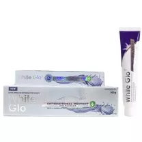 White Glo Antibacterial protect with mouthwash паста зубная 2в1, 100г