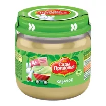 Сады Придонья пюре кабачок (4+мес), 80г