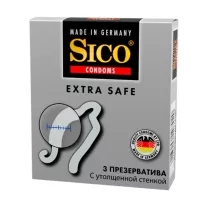 Sico Extra safe презервативы с утолщенной стенкой, №3