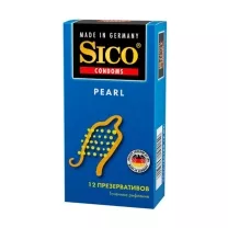 Sico Pearl презервативы точечное рифление, №12