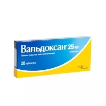 Вальдоксан таблетки покрыт. п/о 25мг, №28