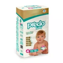 Predo Baby 4 подгузники maxi (7-18кг), №10