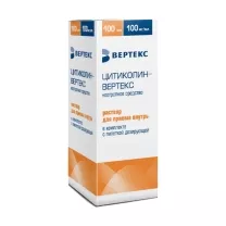 Цитиколин-Вертекс раствор д/приема внутрь 100мг/мл, 100мл