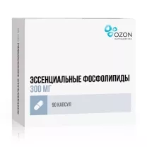 Эссенциальные фосфолипиды капсулы 300мг, №90 Озон