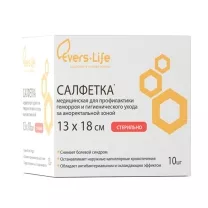 Салфетки для профилактики геморроя, №10