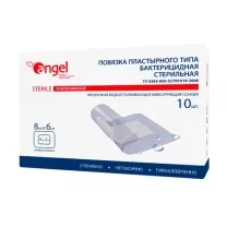 Angel повязка полиуретан. водоотталкив. бактерицид. (8*6 см), №10