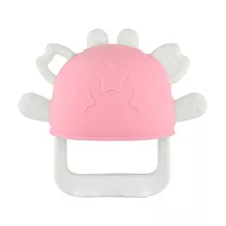 Roxy-kids Crabby прорезыватель силиконовый цвет розовый (0+)