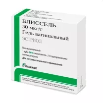 Блиссель гель вагинальный 50мкг/г, 1 туба 10г с аппликатором №10