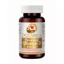 Океаника Тройная Омега-3 капсулы, №30