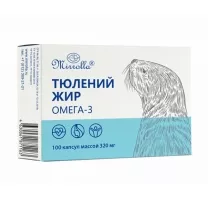 Тюлений жир Мирролла капсулы, №100