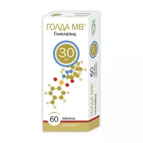 Голда МВ таблетки с модиф. высвоб. 30мг, №60