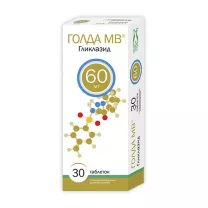Голда МВ таблетки с модиф. высвоб. 60мг, №30