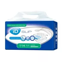 ID SLIP Super подгузники для взрослых р-р. M(70-130см), №30