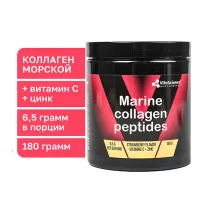 Vitascience Коллаген морской порошок д/приема внутрь со вкусом клубники, 180г