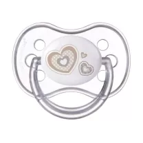 Canpol Babies Newborn baby пустышка силиконовая (0-6 мес) цвет в ассорт.