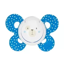 Chicco Physio Comfort пустышка силиконовая "Мишка" (6-16мес)