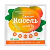 Кисель без сахара манго, 25г
