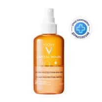 Vichy Capital Soleil Солнцезащитный двухфазный спрей для тела активатор загара SPF30, 200мл