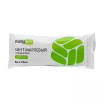 Evers марлевый бинт стерильный медицинский, (5м*10см)