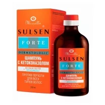 Mirrolla Sulsen forte шампунь с кетоконазолом против перхоти, 250мл