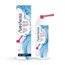 ЛинАква форте аэрозоль для промывания и орошения полости рта и горла, 150мл