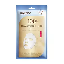 Shary маска для лица тканевая 100% Гиалуроновая кислота, 20г