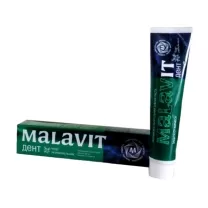 Малавит Дент зубная паста кедр-можжевельник, 75г