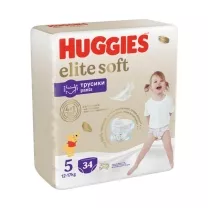 Huggies Elite Soft 5 подгузники-трусики (12-17кг), №34
