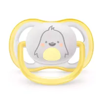 Avent Ultra air пустышка силиконовая + футляр для хранения (0-6мес) цвет в ассорт.
