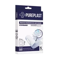 Pureplast повязка фиксирующая медицинская (15*8см), №5