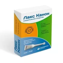 Лакс Канон раствор д/рект.введ. микроклизма, 5мл №4