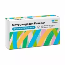 Метронидазол Реневал таблетки 250мг, №40