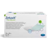 Hartmann Zetuvit Plus Silicone повязка cуперабсорбирующая стерильная (10см*20см), №10