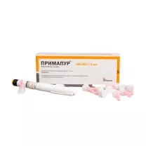 Примапур раствор д/п/к введ.картр.+шпр-ручк.+10игл 66мкг/1,5мл, №1