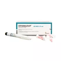 Примапур раствор д/п/к введ. картр.+шпр-ручк.+7игл 33мкг/0,75мл, №1
