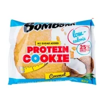 Bombbar печенье неглазированное вкус кокос, 40г